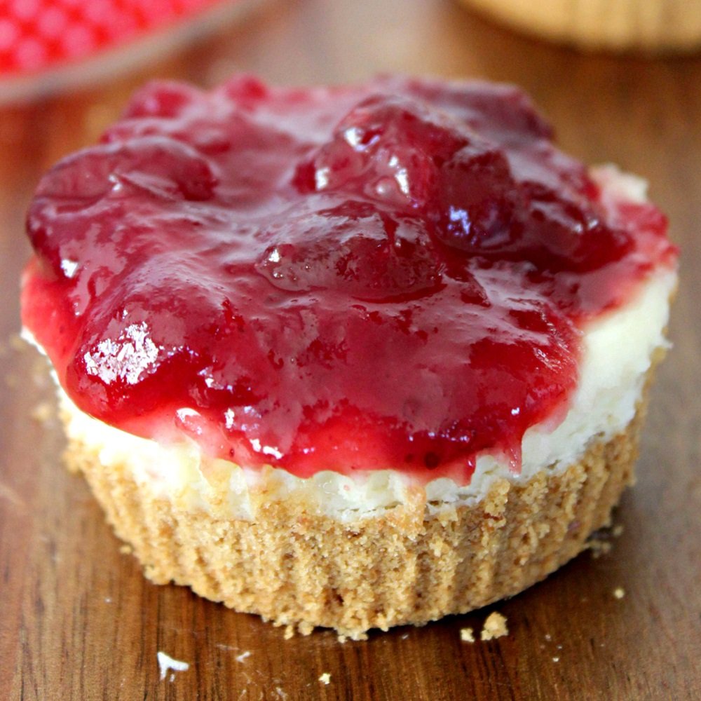 Mini Cranberry Cheesecakes Recipe