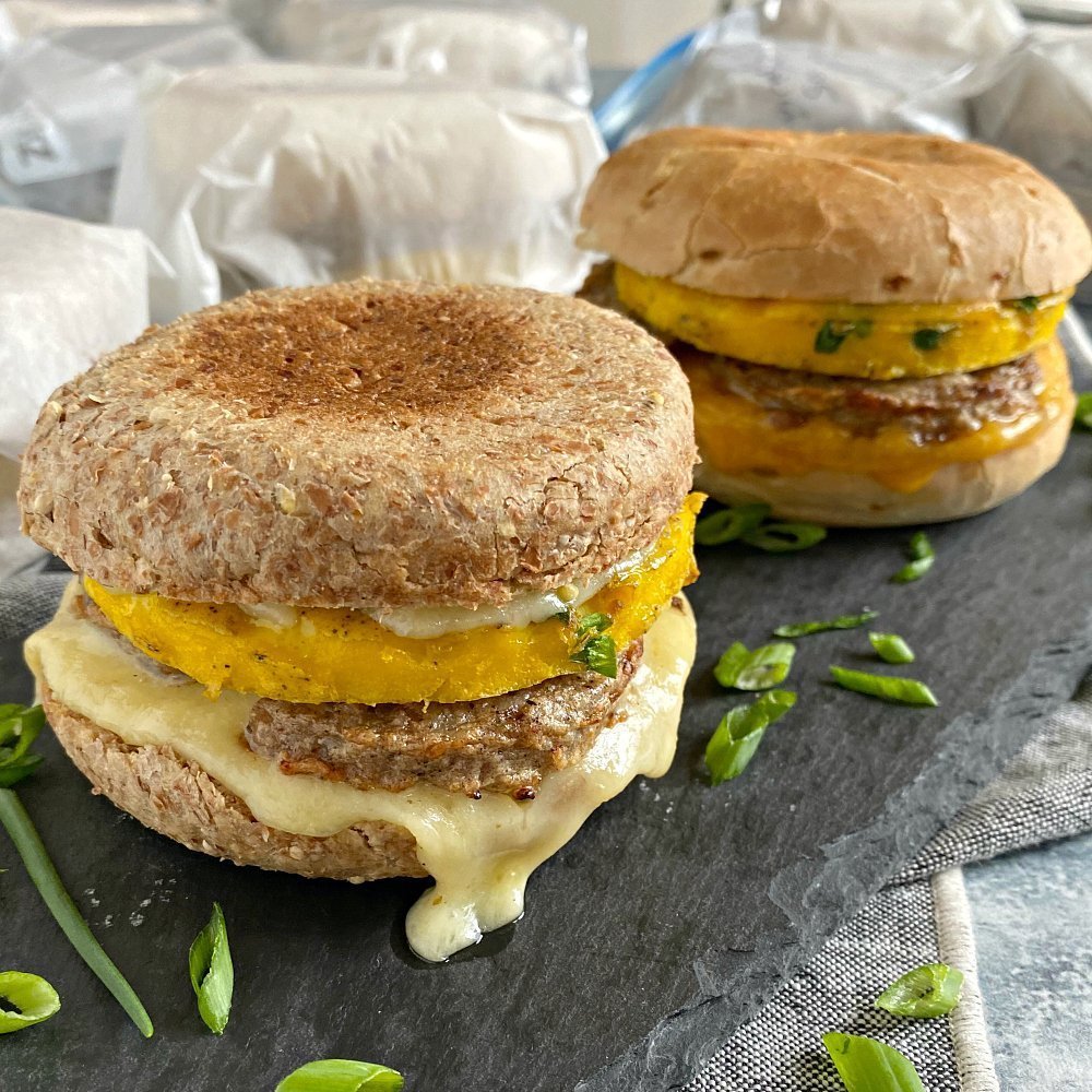 Make-Ahead Freezer Breakfast Sandwiches