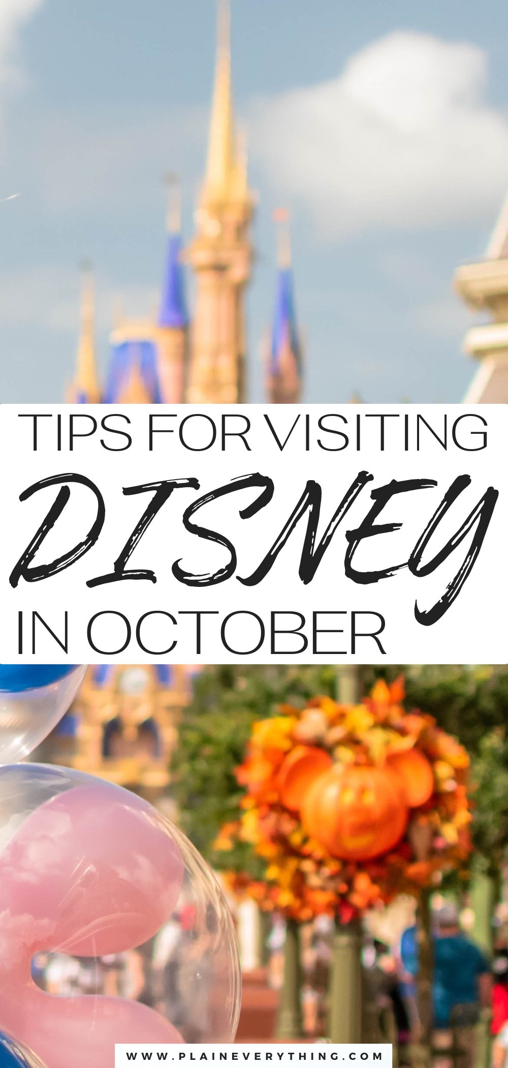 Visiting Disney World in October