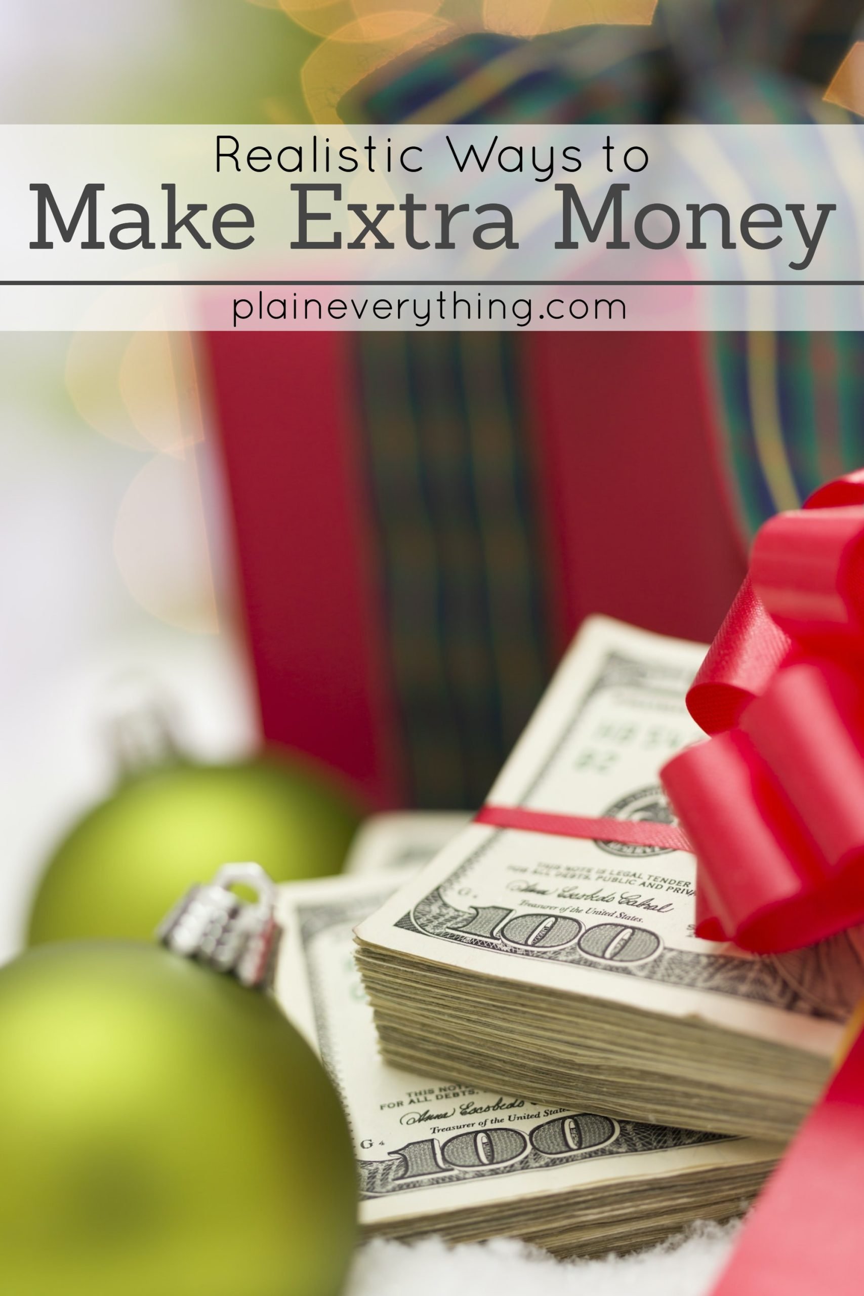 Make Extra Money for Christmas