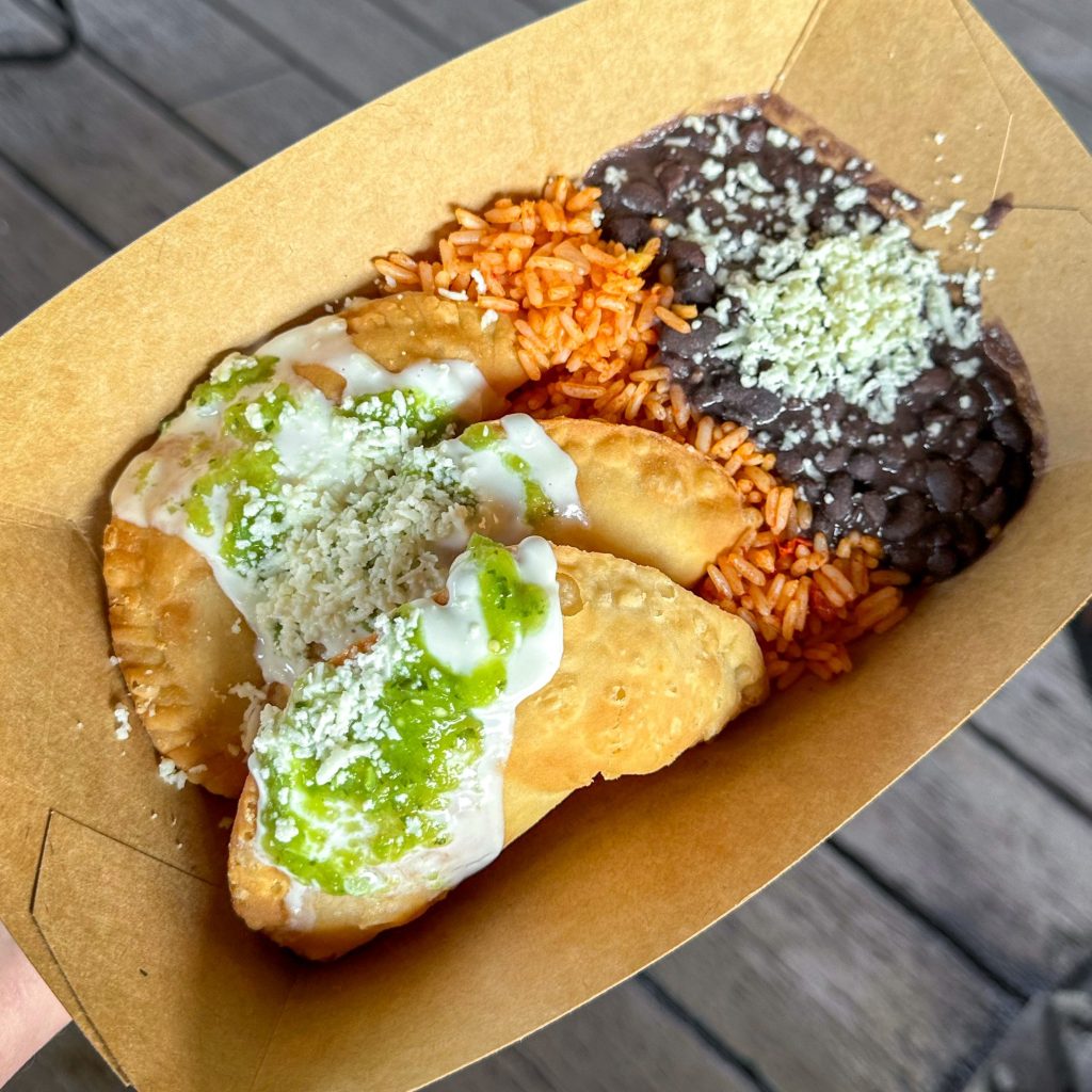 Empanadas at La Cantina de San Angel Epcot