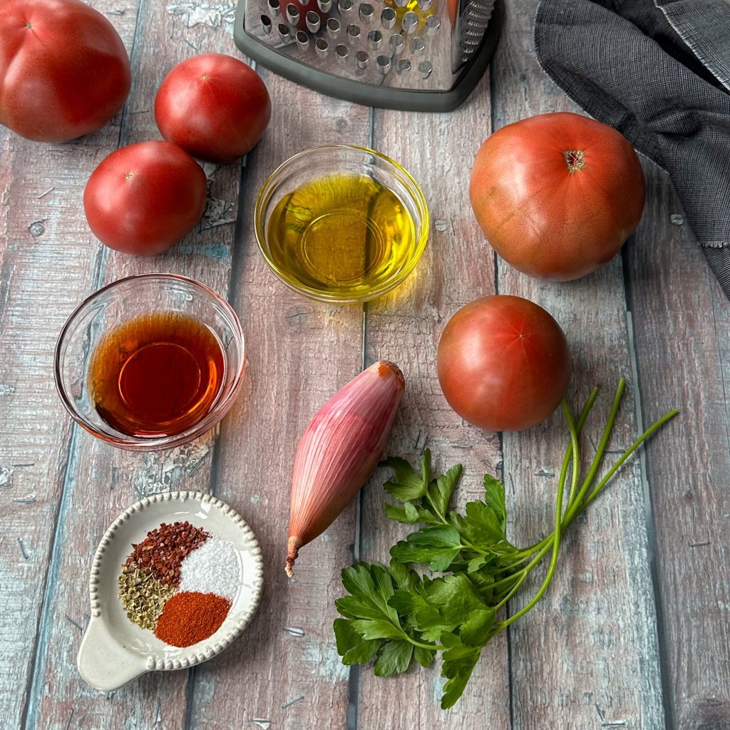 Tangy Tomato Dressing Ingredients