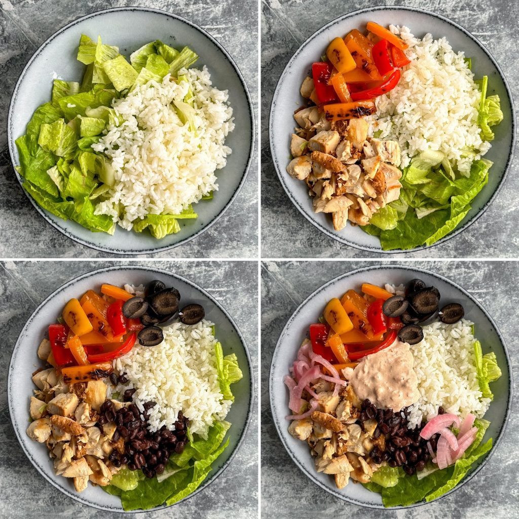 How to Make Chicken Protein Bowls