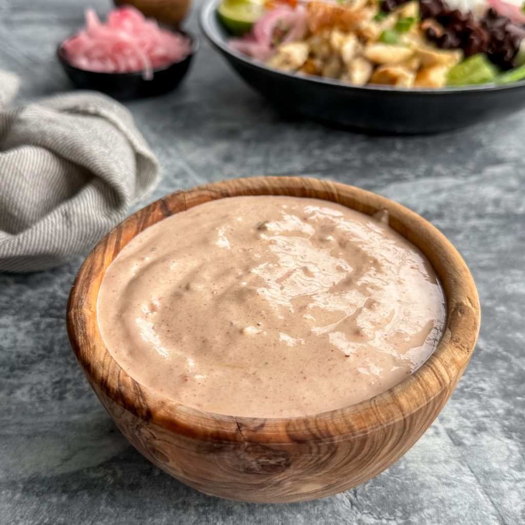 Sour Cream Sauce for Protein Bowls