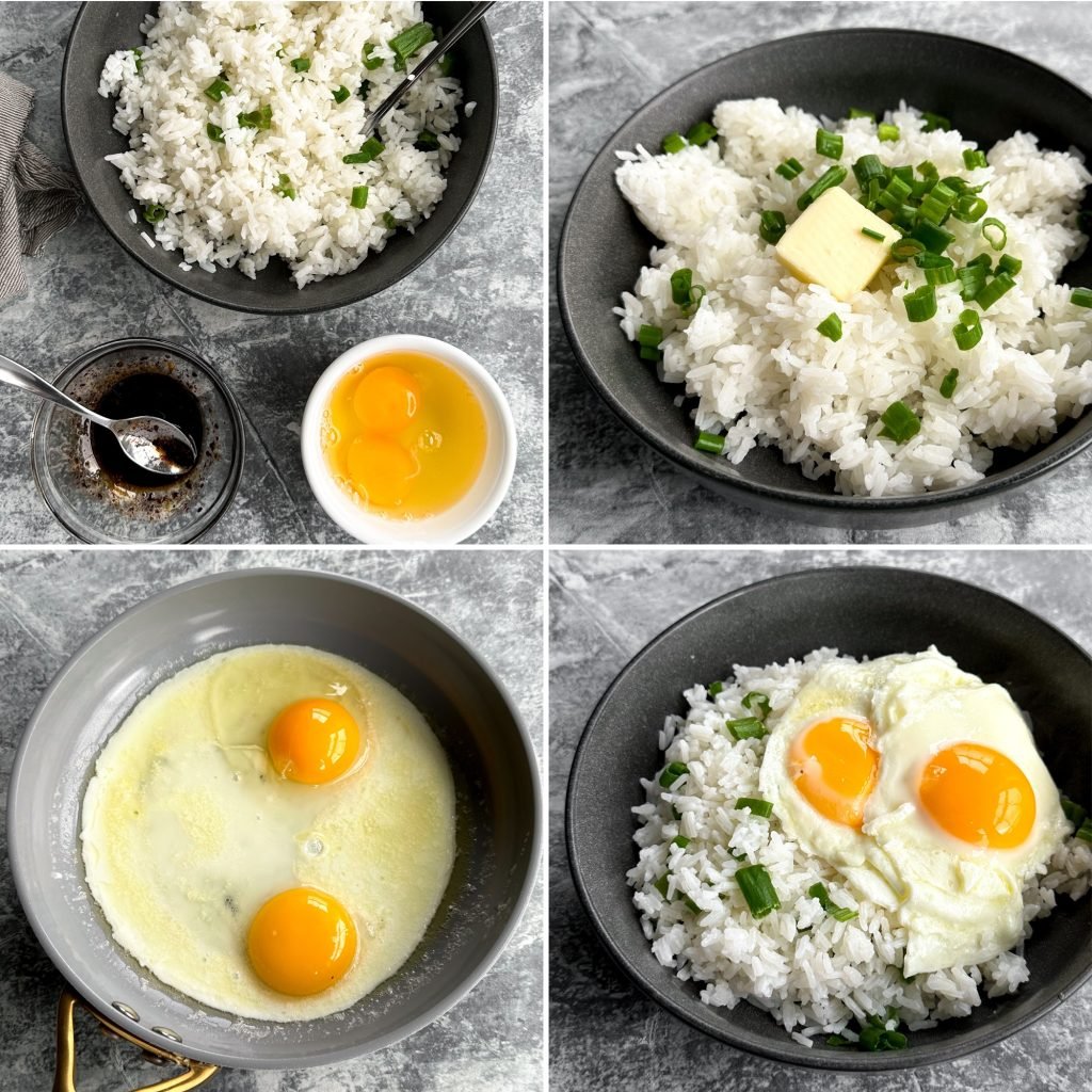 How To Make Rice and Eggs