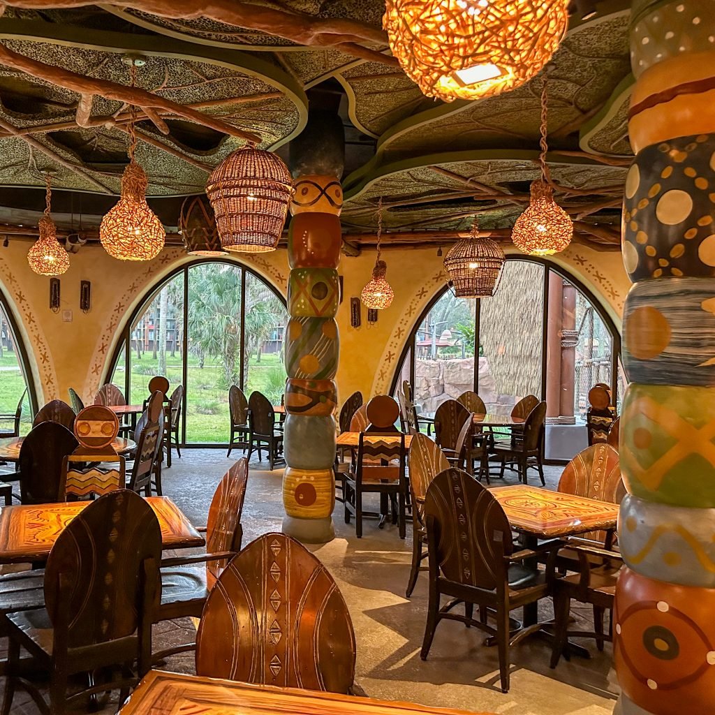 Sanaa Restaurant Animal Kingdom Lodge