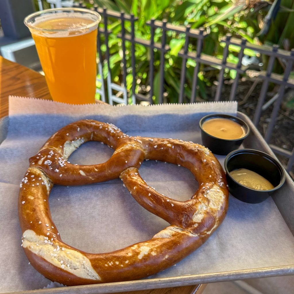 BaseLine Tap House Pretzel Best Quick Service At Disney