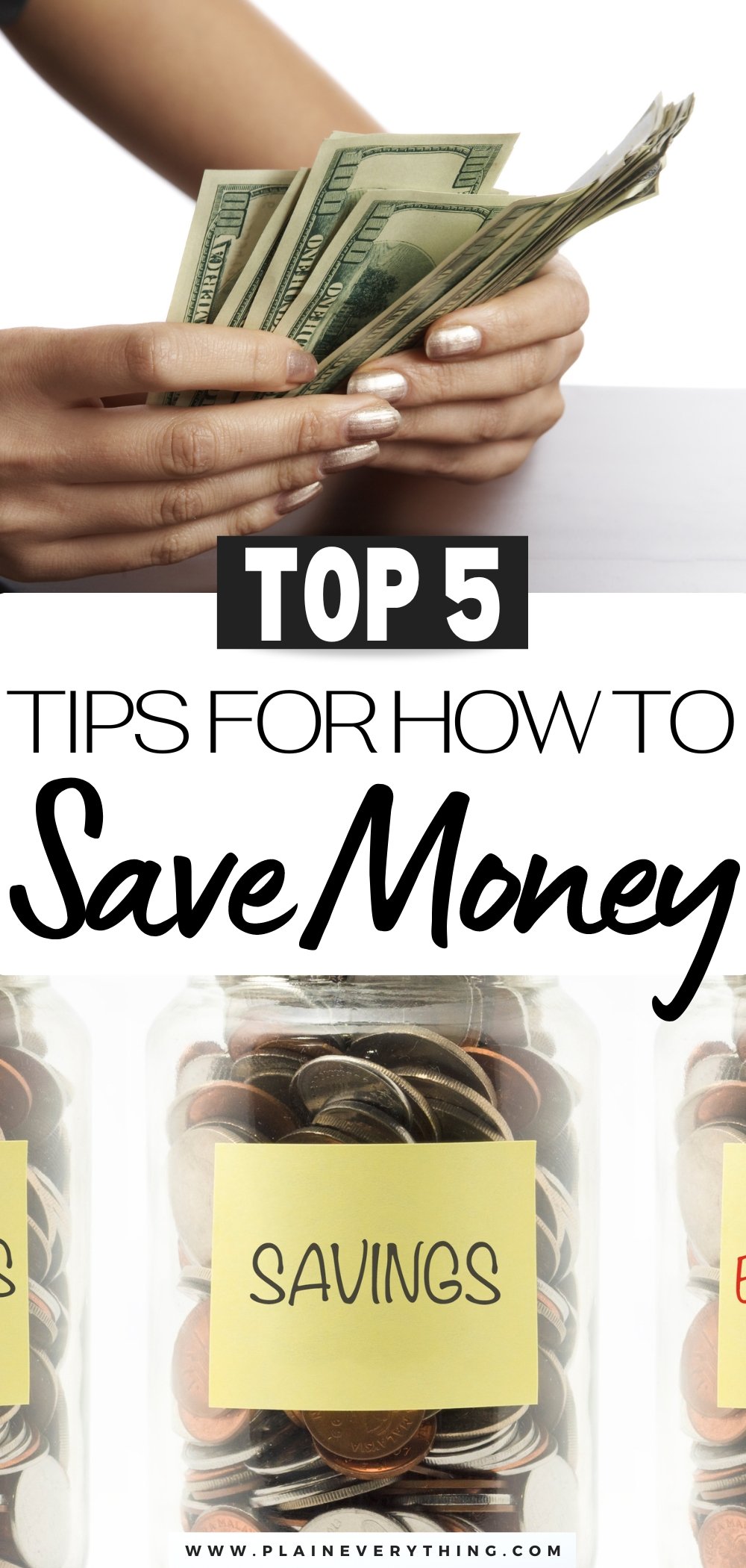 Top 5 Tips On How To Save Money
