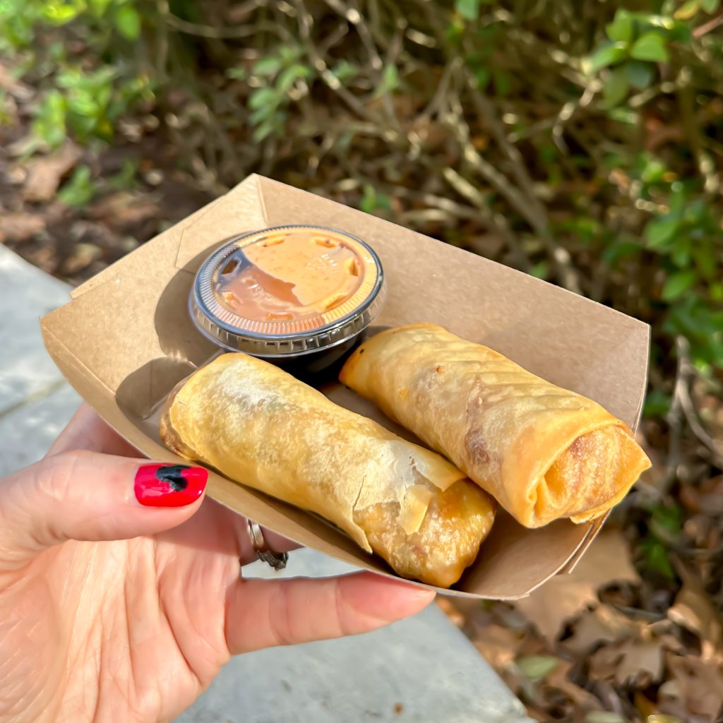 Cheeseburger Spring Rolls Magic Kingdom