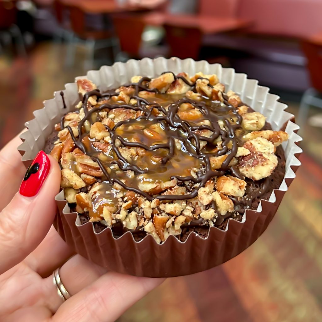 Turtle Brownie Snack at Sunshine Seasons Disney Epcot