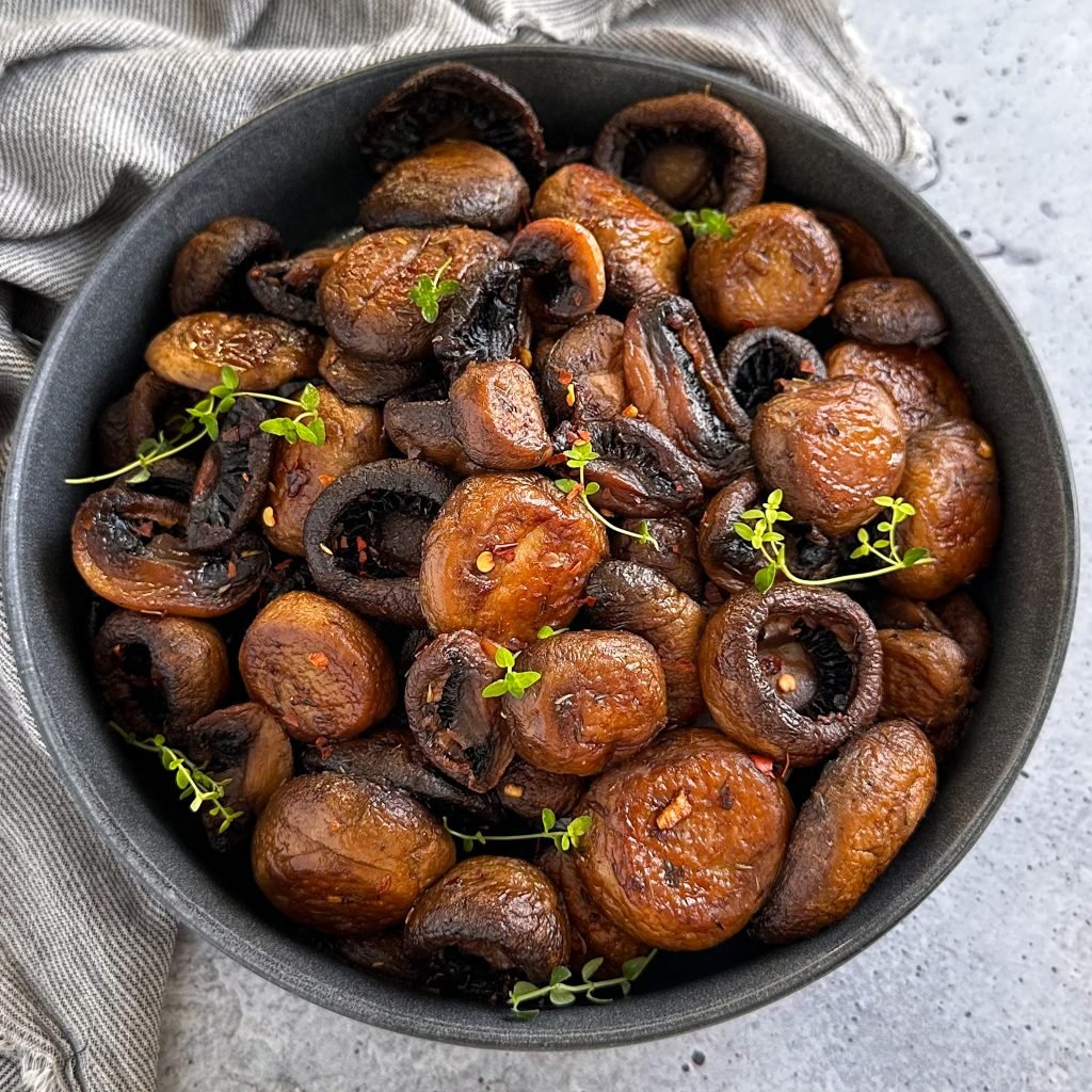 Healthy Roasted Mushroom Recipe