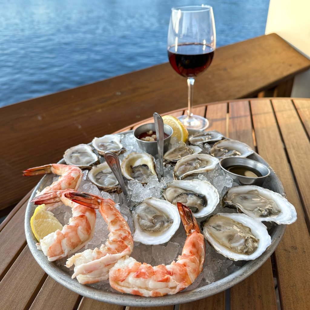 Sea of Cortez Shrimp Oysters Dockside Bar The BOATHOUSE Disney Springs