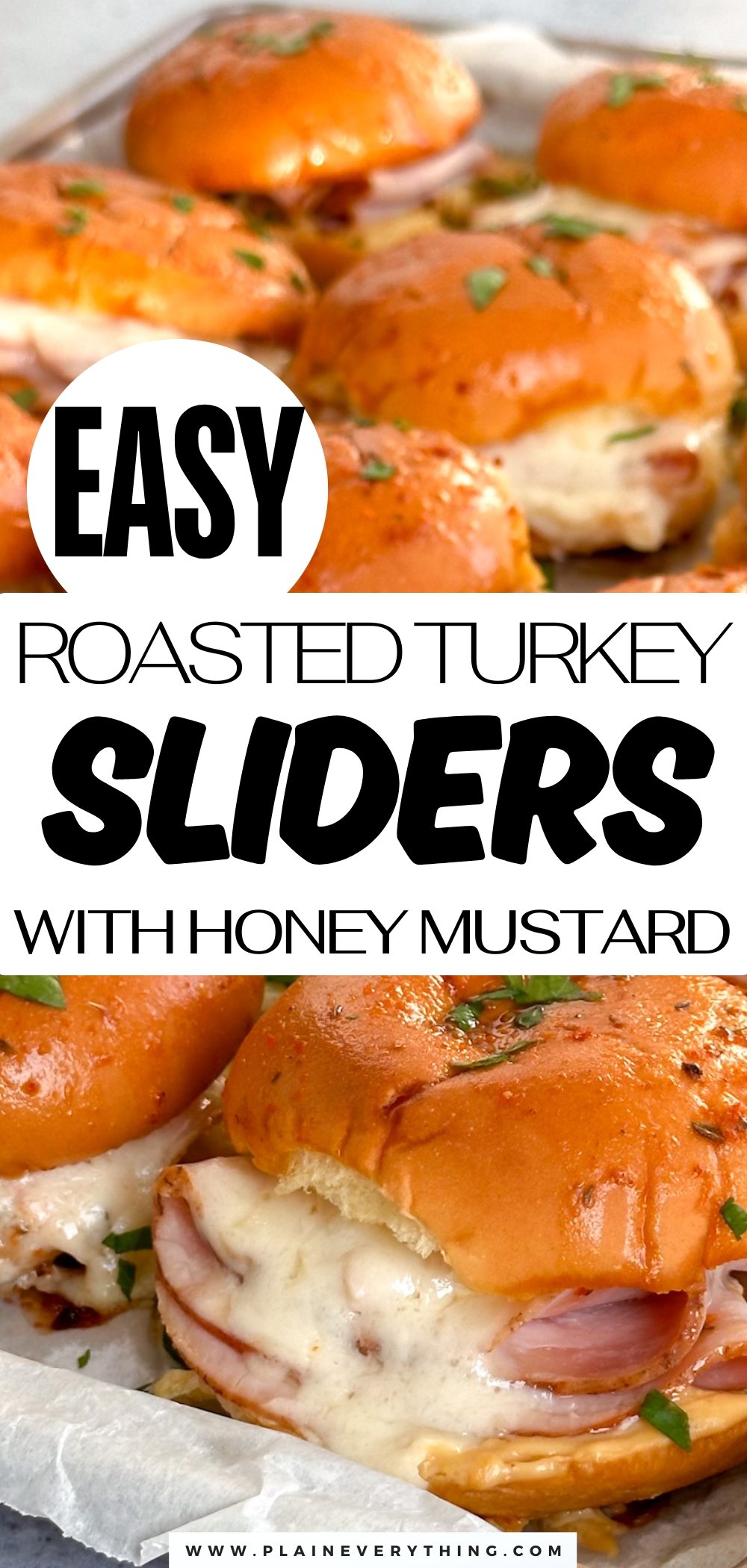 Easy Turkey Sliders Recipe With Honey Mustard