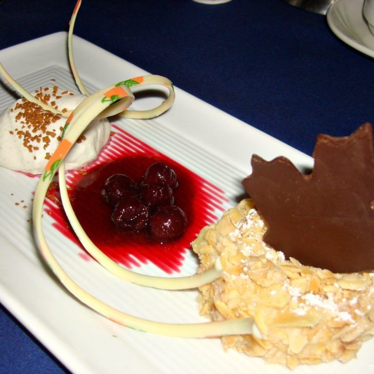 Narcoossee Almond Crusted Cheesecake at Disney