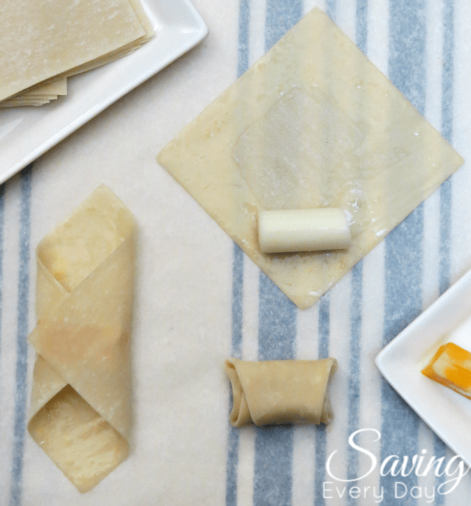 Baked Wonton Cheese Bites #SmarterTreats