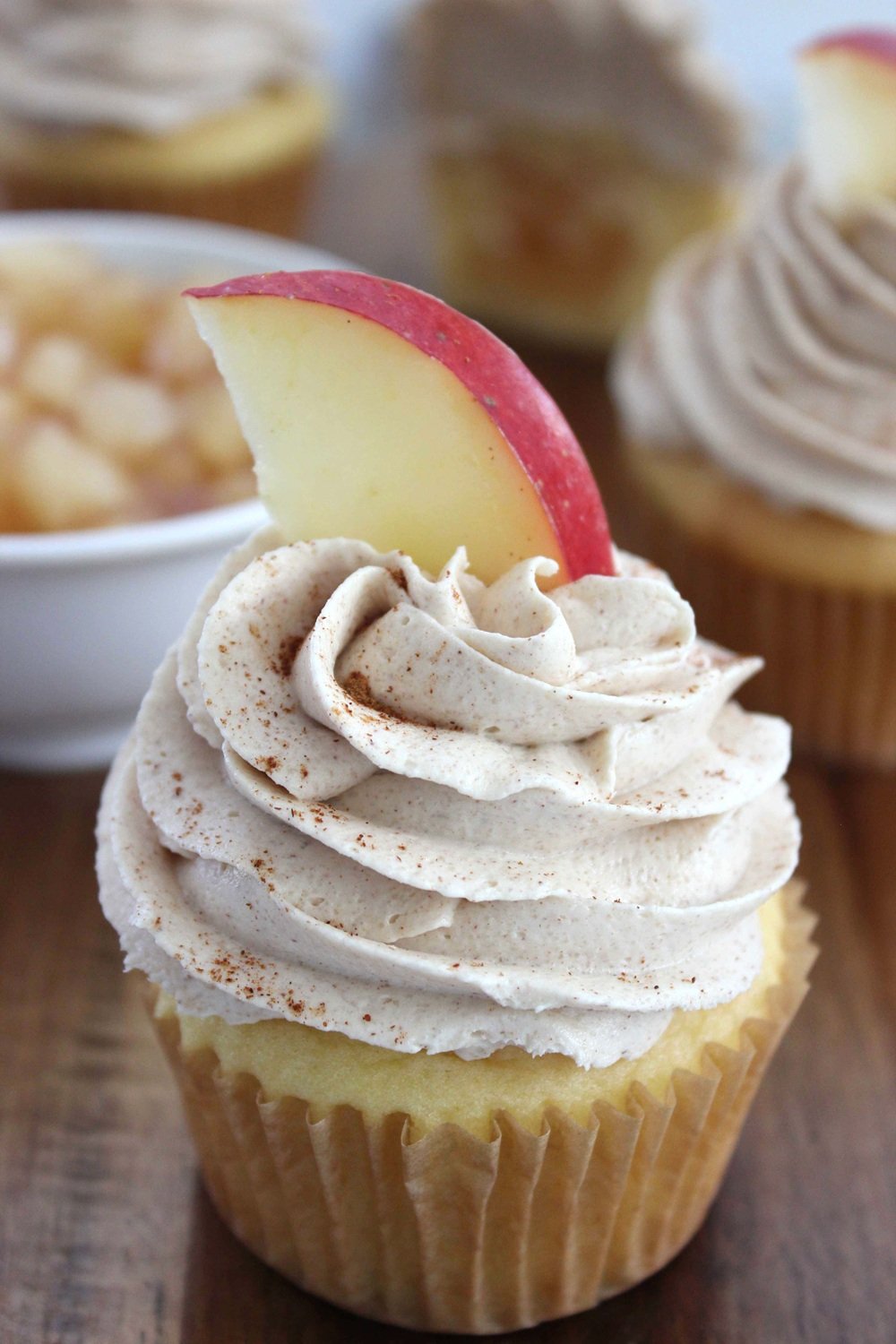 Cupcakes With Apple Pie Filling