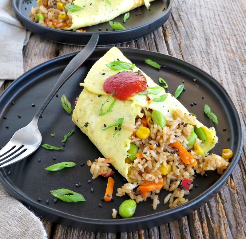 Fried Rice Omelette
