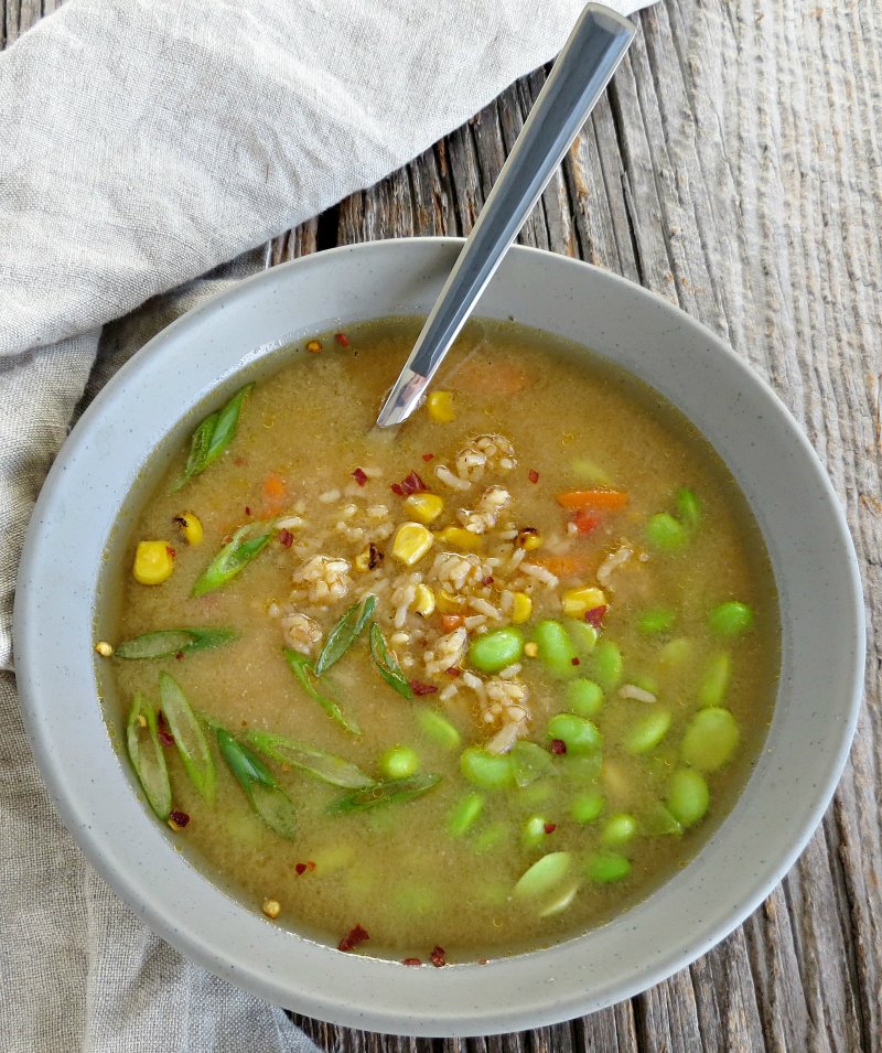 Fried Rice Soup