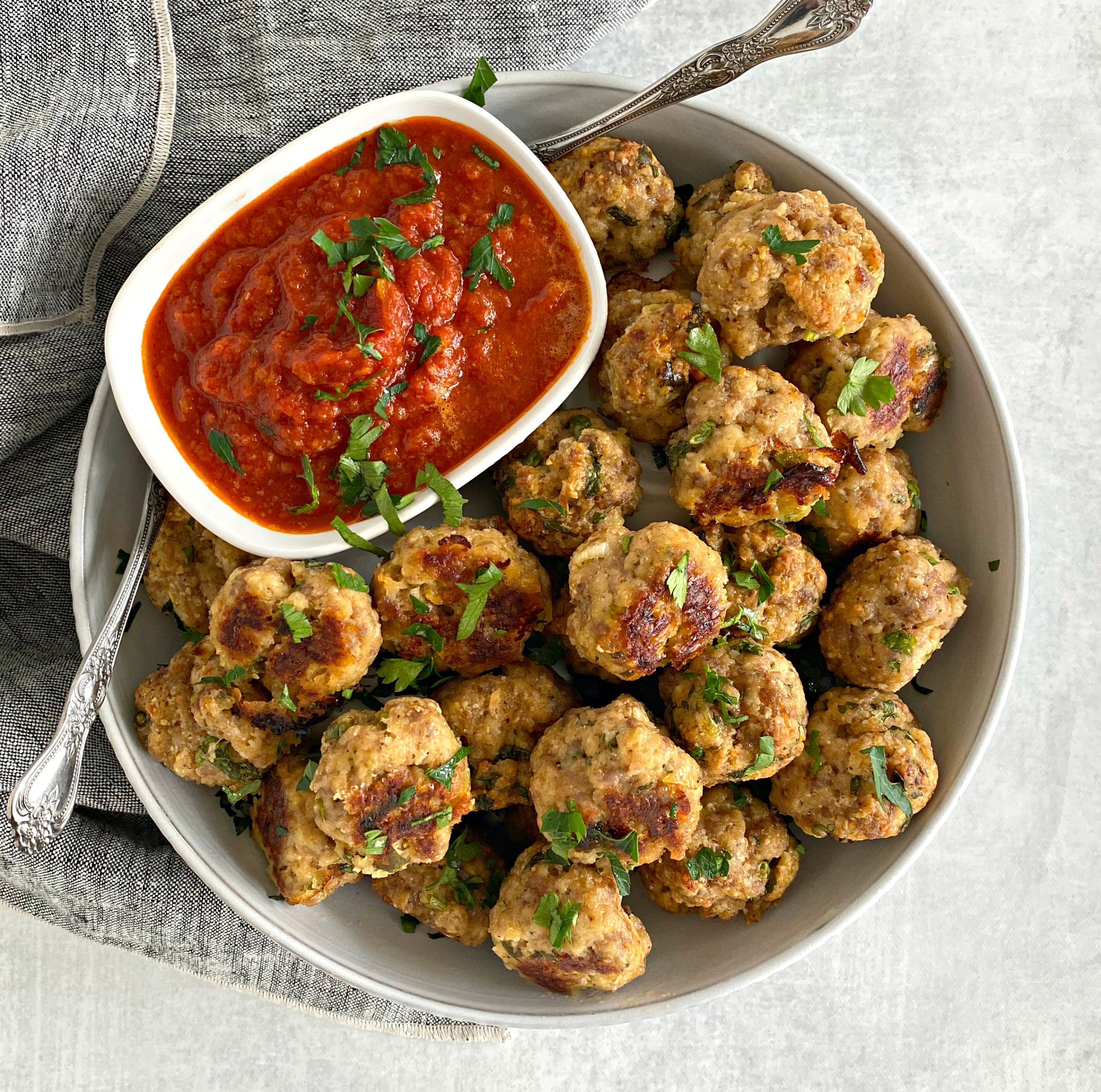 Keto Italian Sausage Balls