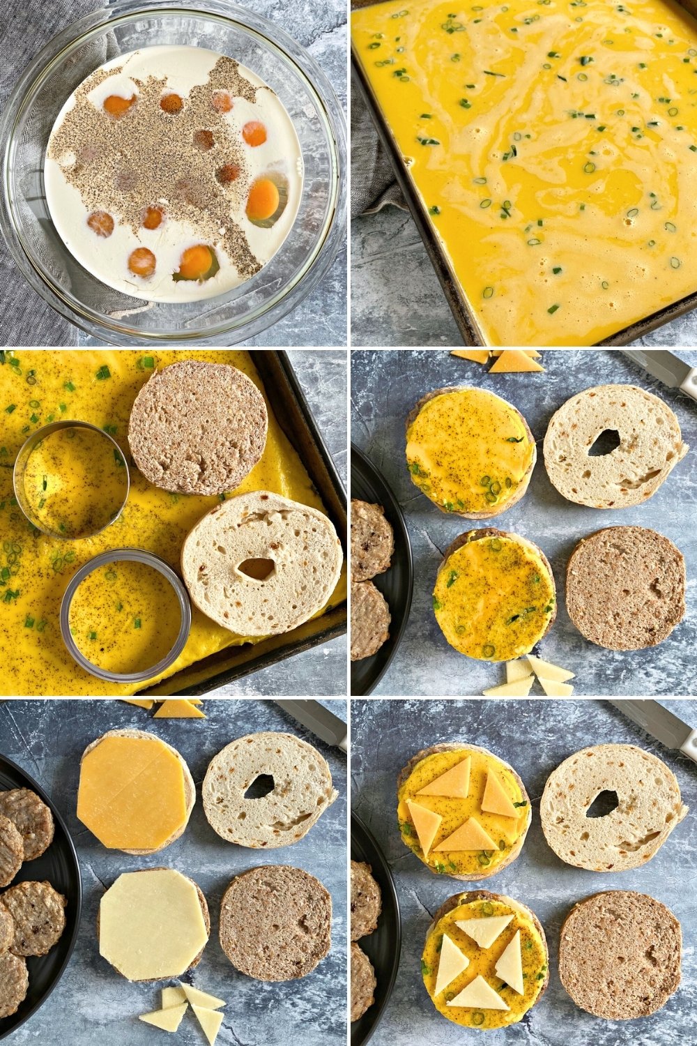 How To Make Freezer Breakfast Sandwiches Meal Prep