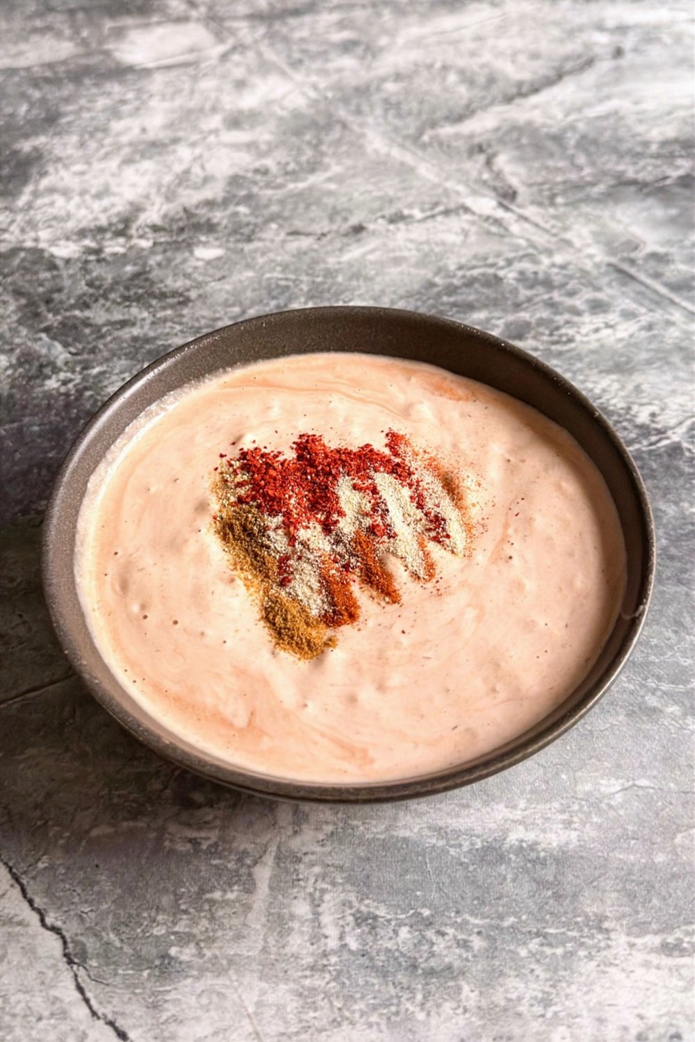 How To Make Sour Cream Sauce Sauce Ingredients In Bowl