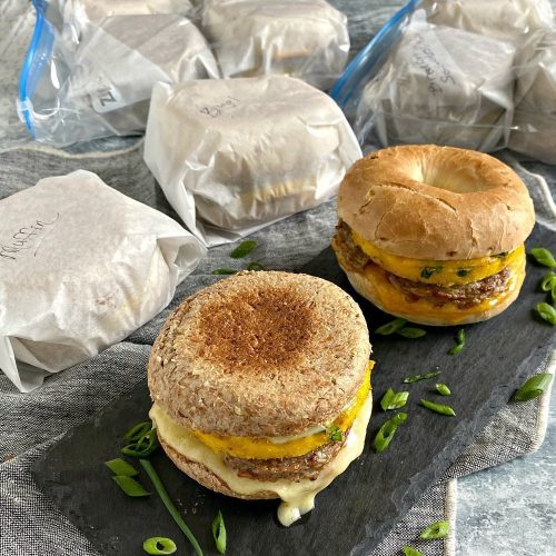 Freezer Breakfast Sandwiches: Meal Prep Made Easy