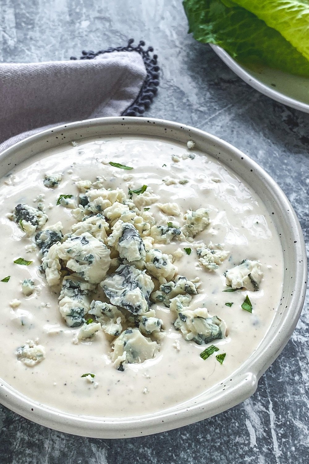 Homemade Blue Cheese with Yogurt