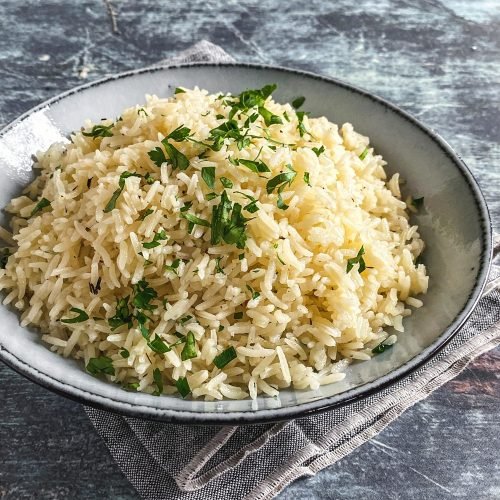 Simple Flavour Rice Foolproof Flavored White Rice Recipe with Butter and Lemon