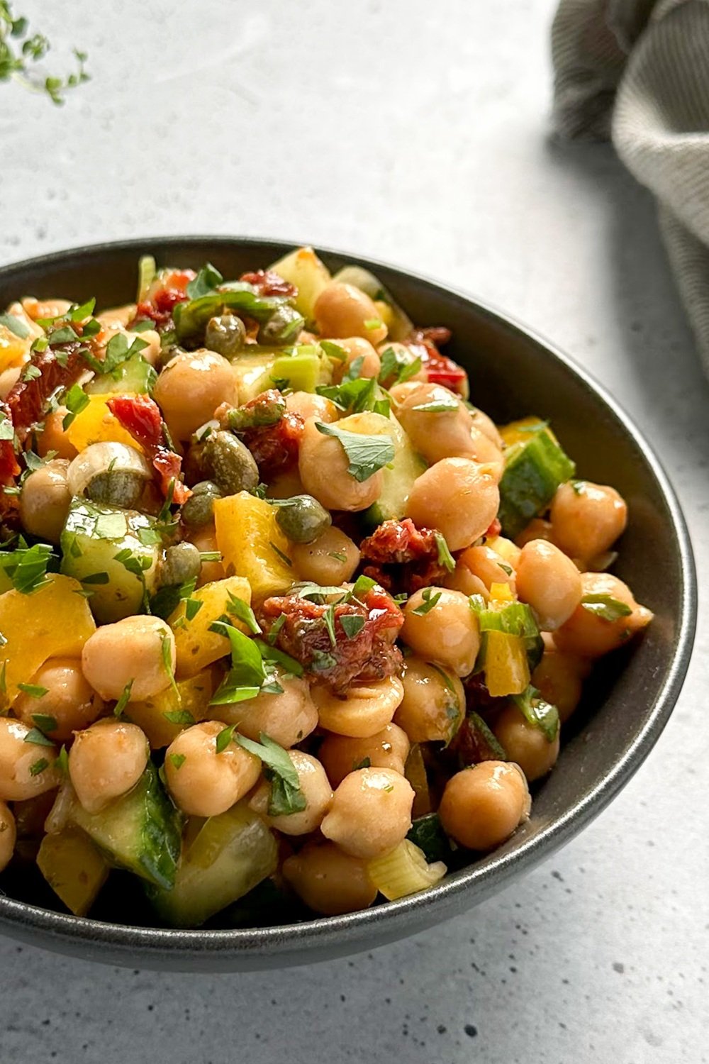 Easy Chickpea Salad Recipe