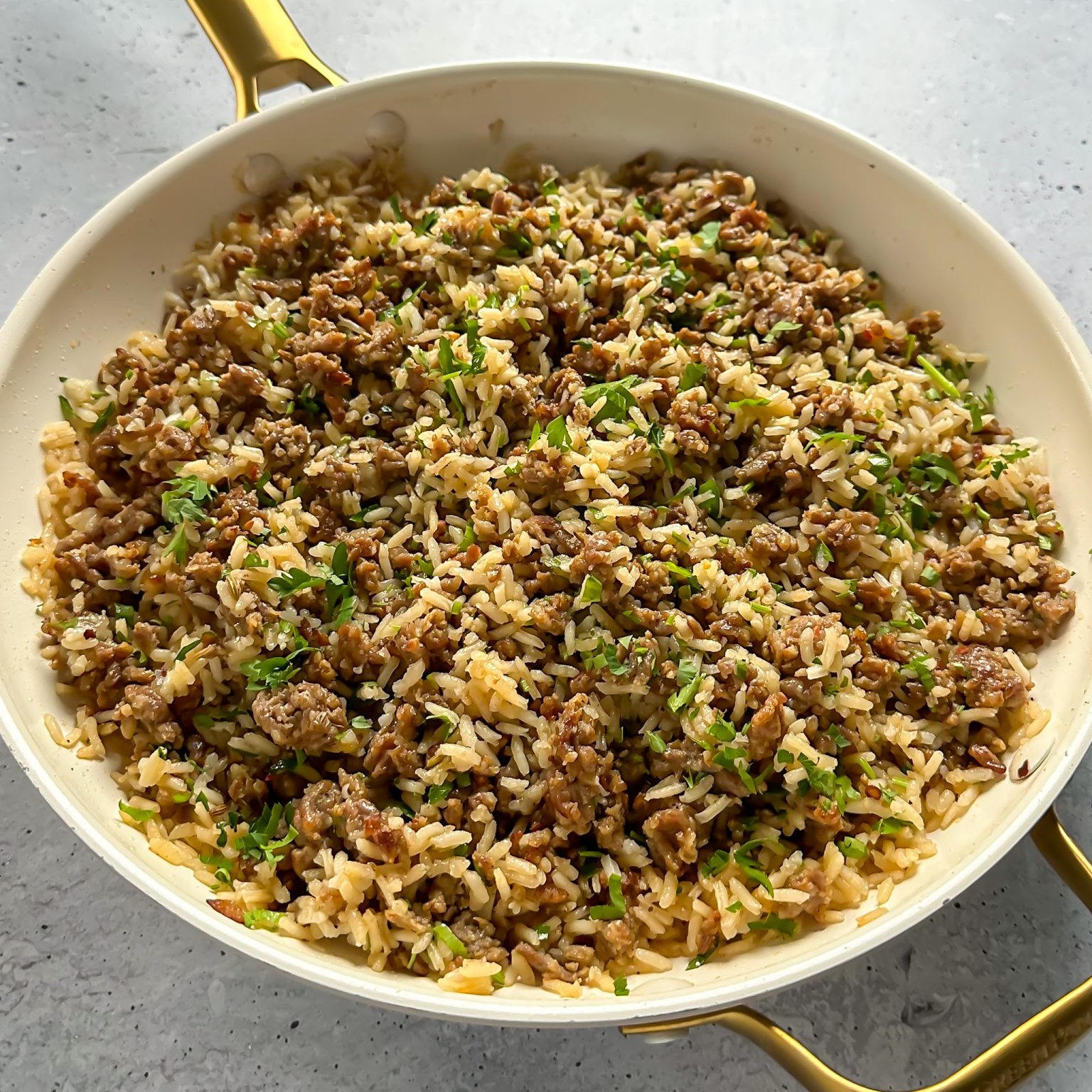 Italian Sausage Rice Recipe | Easy One Pan Meal