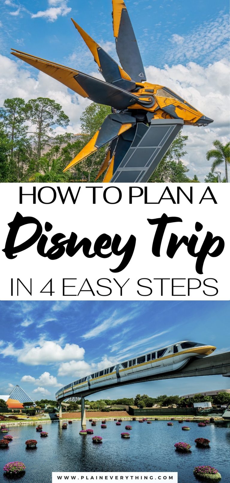 Plan A Disney Trip In 4 Easy Steps