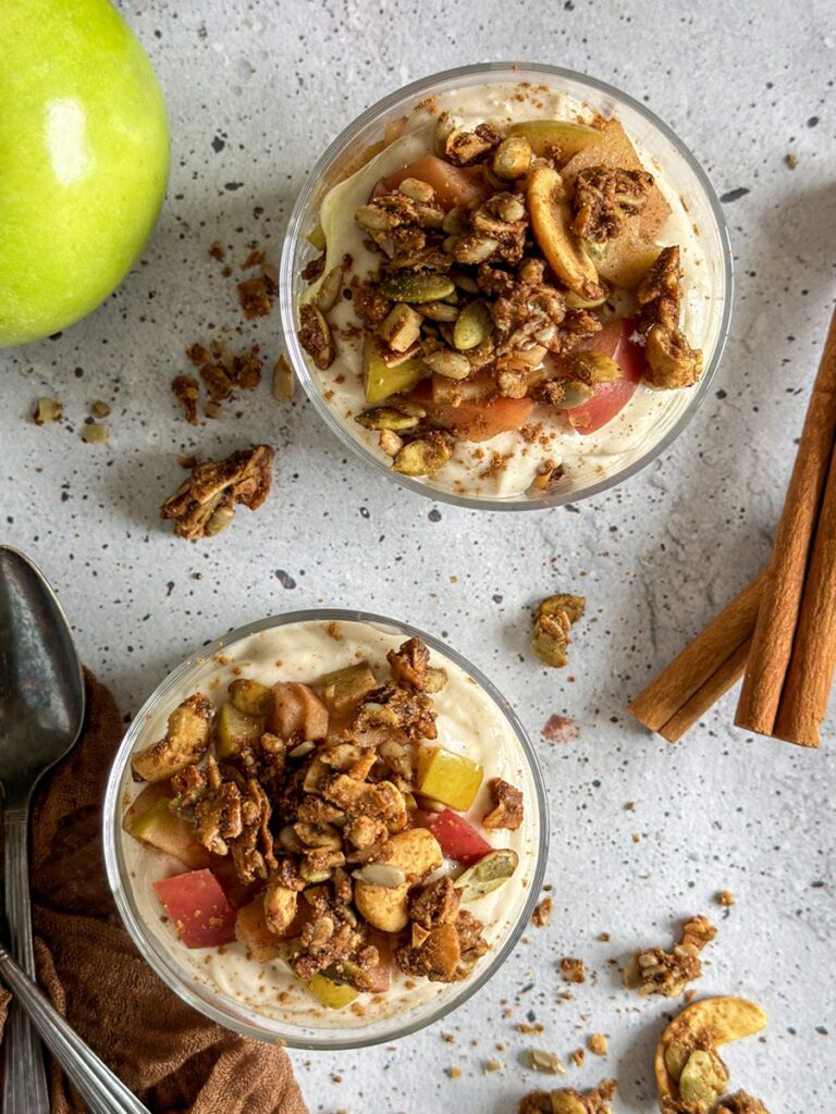 Apple Cinnamon Yogurt Parfait