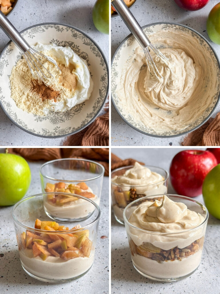 How To Make Apple Yogurt Parfait