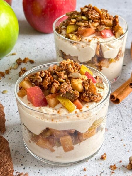 Yogurt Parfait Recipe With Cinnamon Apples