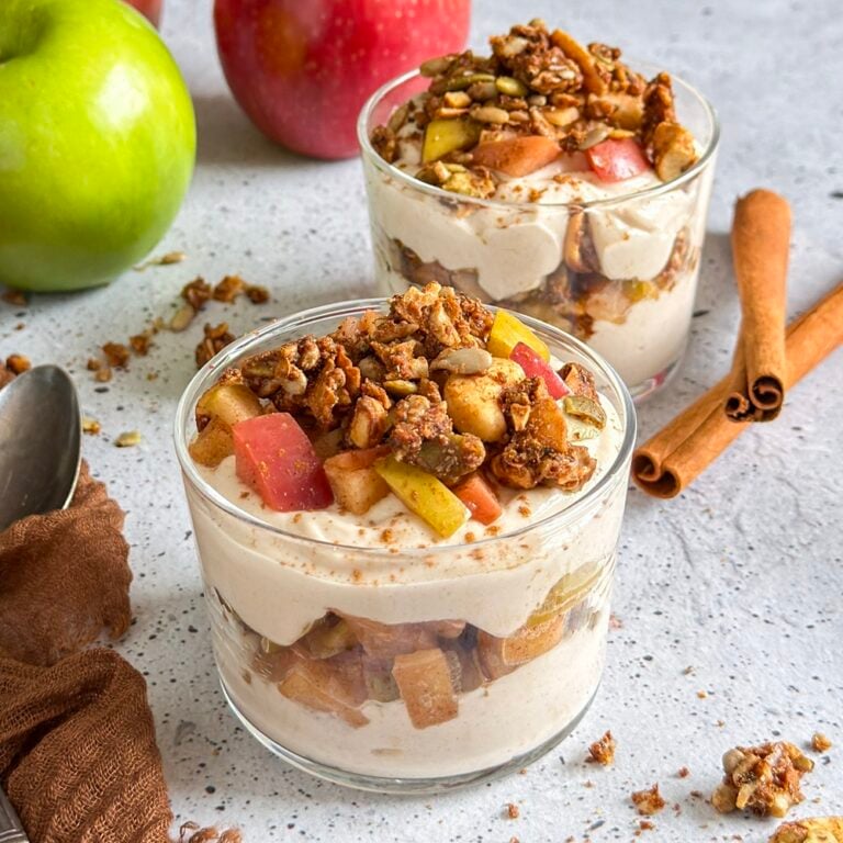 Yogurt Parfait Recipe With Cinnamon Apples