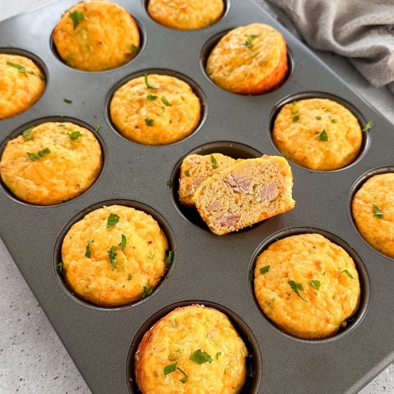 Ham And Egg Muffins With Leftover Ham