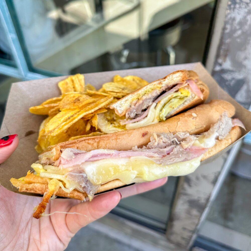 Best Disney World Food Backlot Express Cuban Sandwich