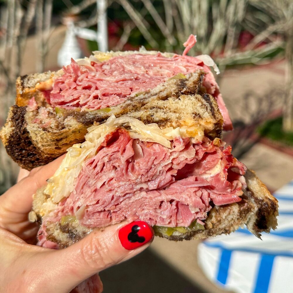 BoardWalk Deli Corned Beef Reuben Sandwich
