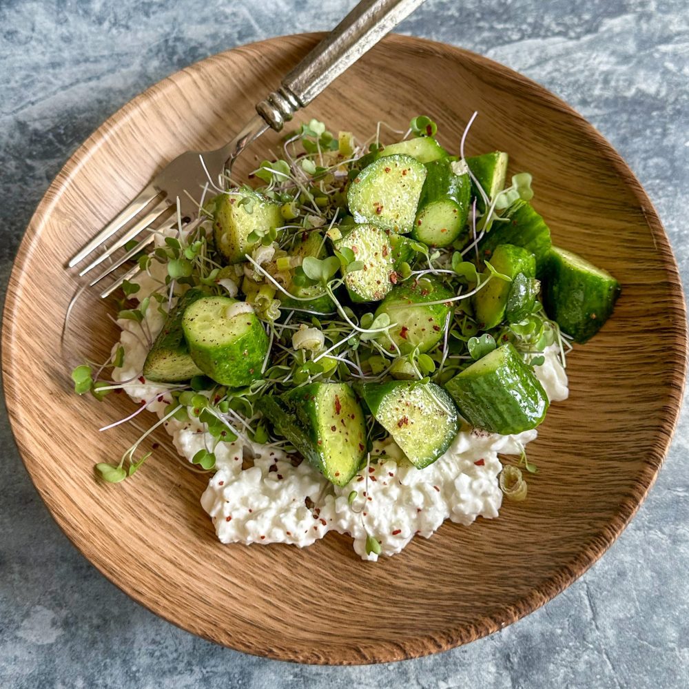 Creamy Cucumber Salad