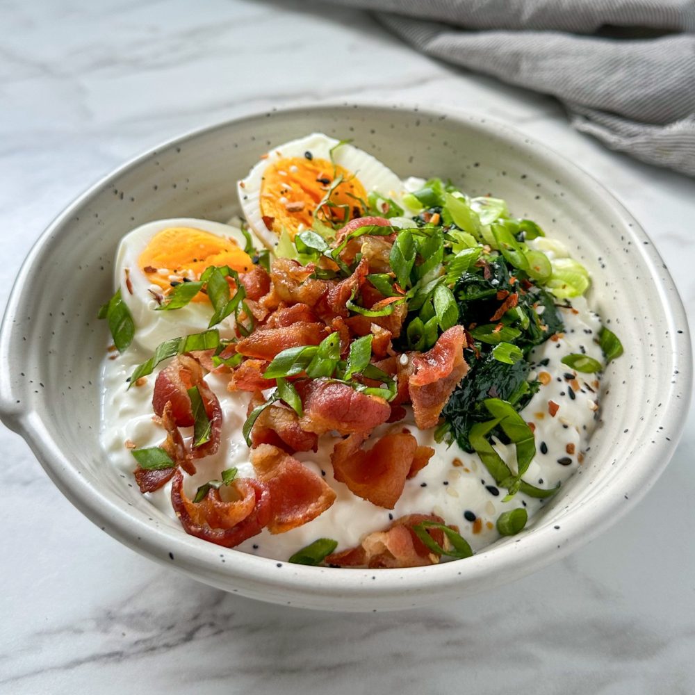 Savory Cottage Cheese Breakfast Bowl