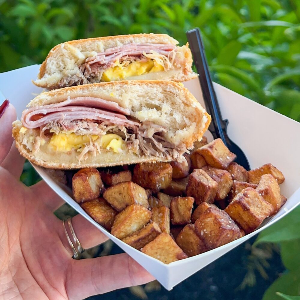 Spyglass Grill Breakfast Cuban Sandwich