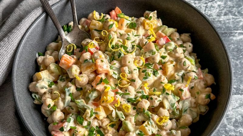 Creamy Chickpea Salad