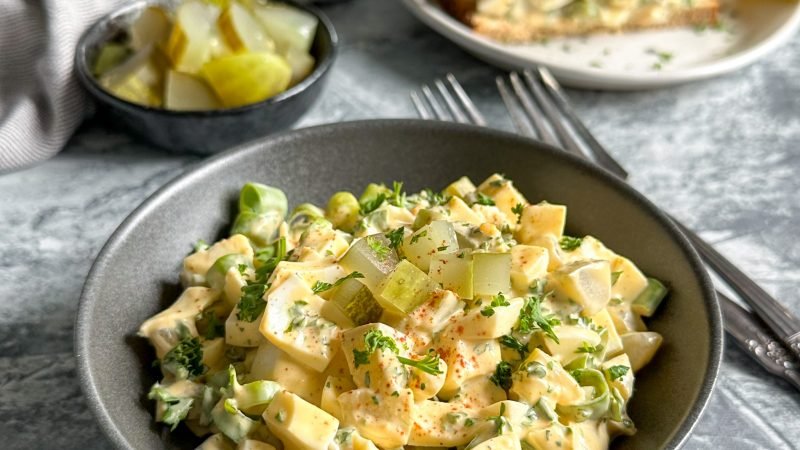 Dill Pickle Egg Salad