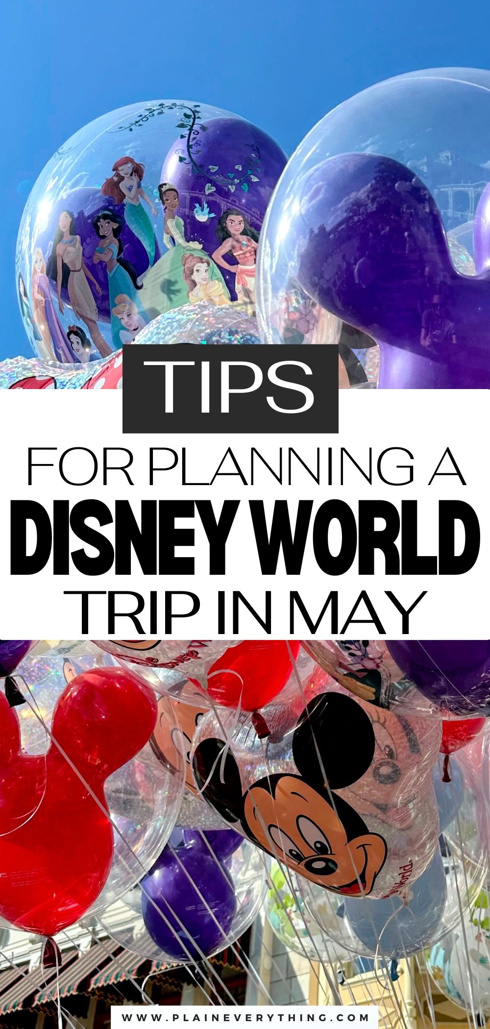 Planning A Disney Trip in May