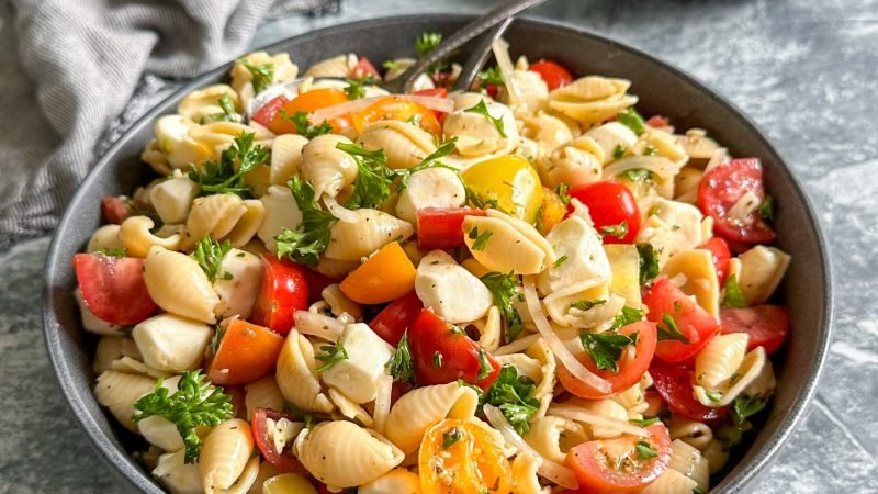 Cherry Tomato Pasta Salad