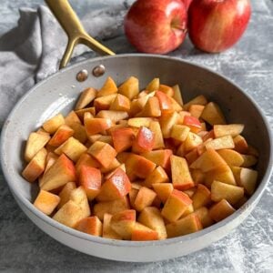 Cinnamon Apples On The Stove
