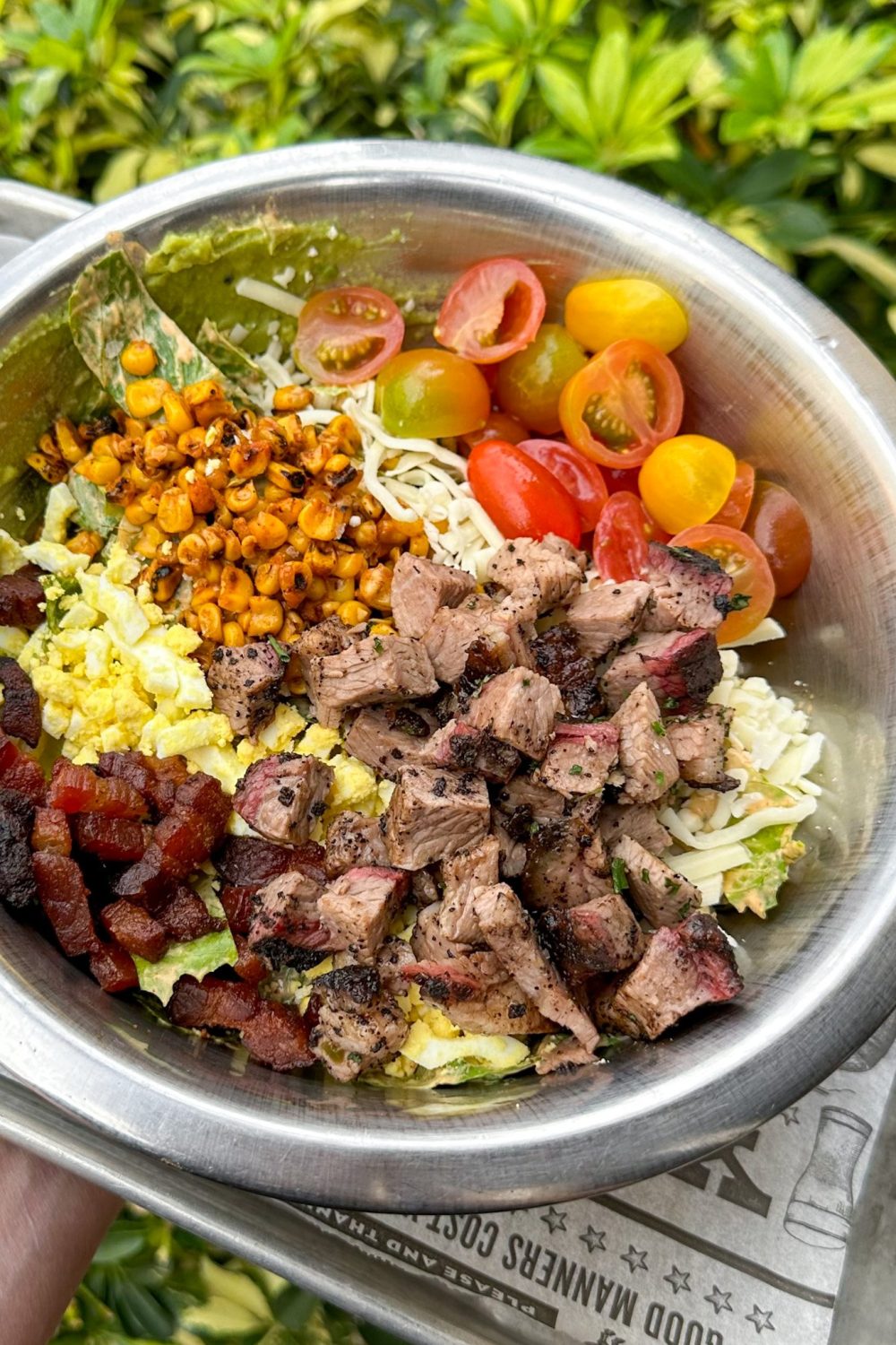 Cobb Salad Avocado Chipotle Dressing