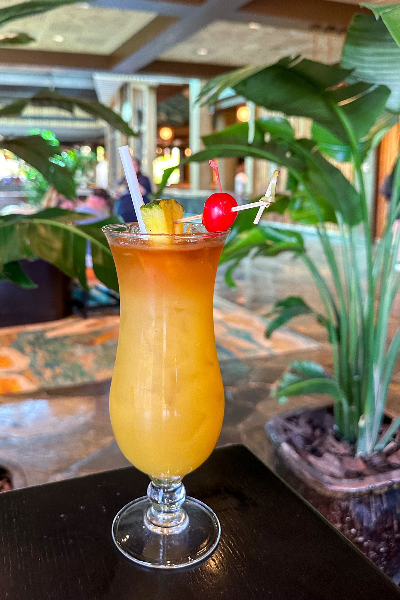 Disney Polynesian Village Resort Tambu Lounge Drinks