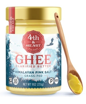Himalayan Pink Salt Grass Fed Ghee