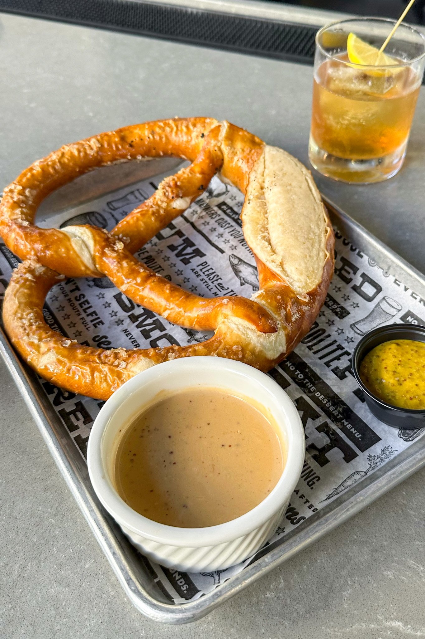 Hop Salt Pretzel